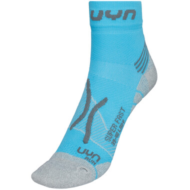 UYN RUN SUPER FAST Women's Socks Blue/Grey 0